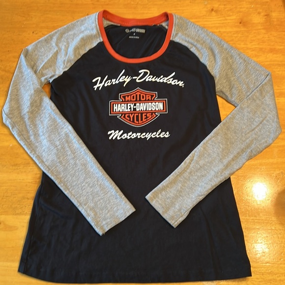 Harley Davidson women’s scoop neck long sleeve. Size medium. - Picture 5 of 11